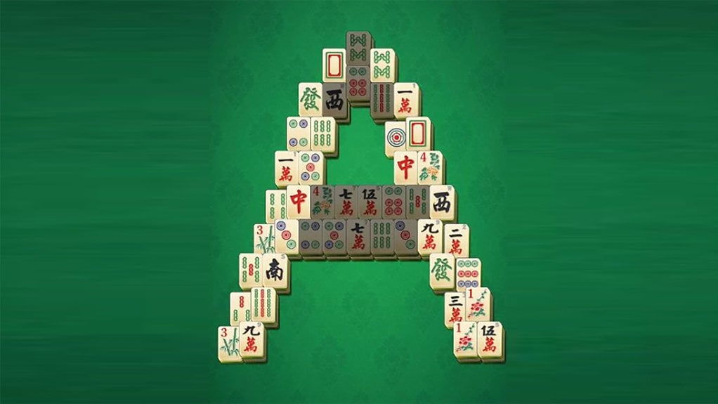 Ilustrasi Permainan Mahjong