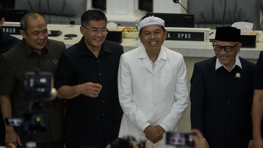Pengumuman Penetapan Gubernur dan Wakil Gubernur terpilih Jawa Barat