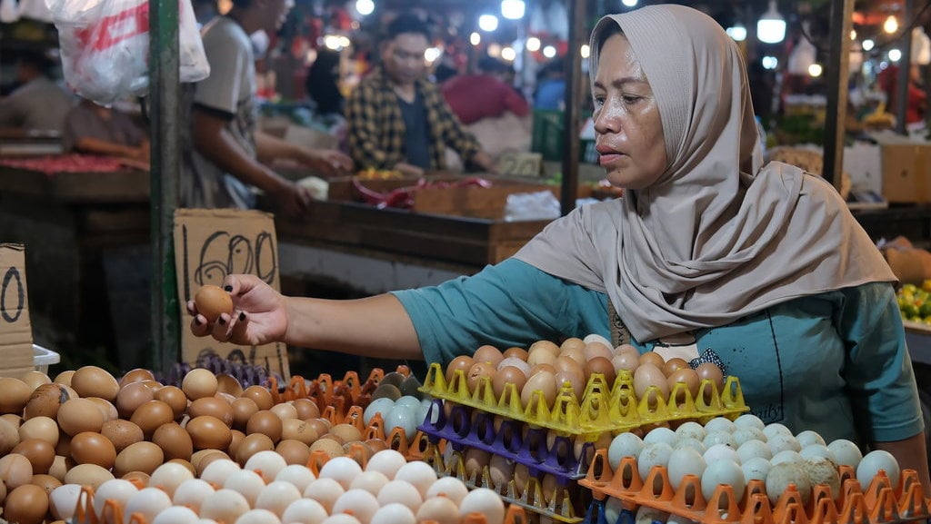 Komoditas pangan penyumbang inflasi