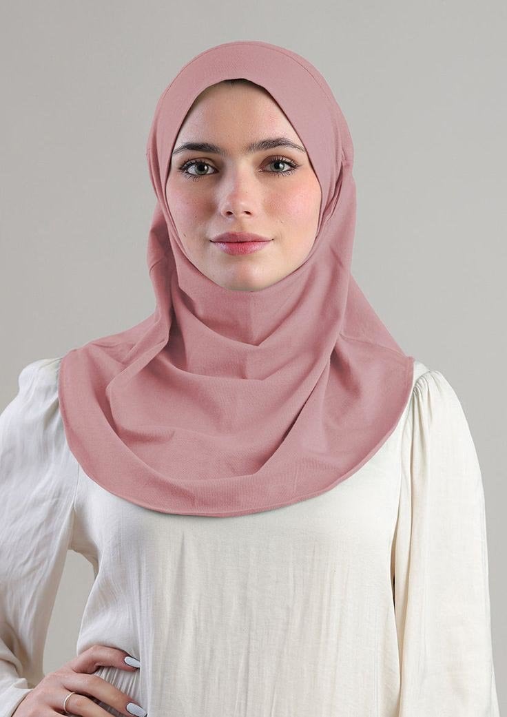 Hijab dusty pink