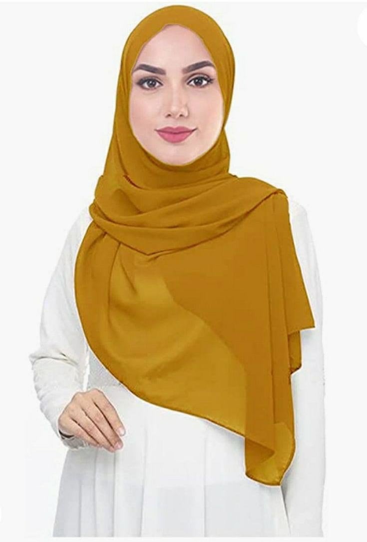 Hijab warna mustard