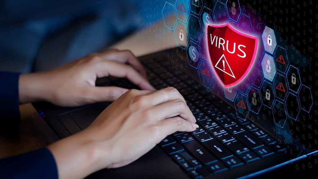 Ilustrasi Anti Virus Komputer