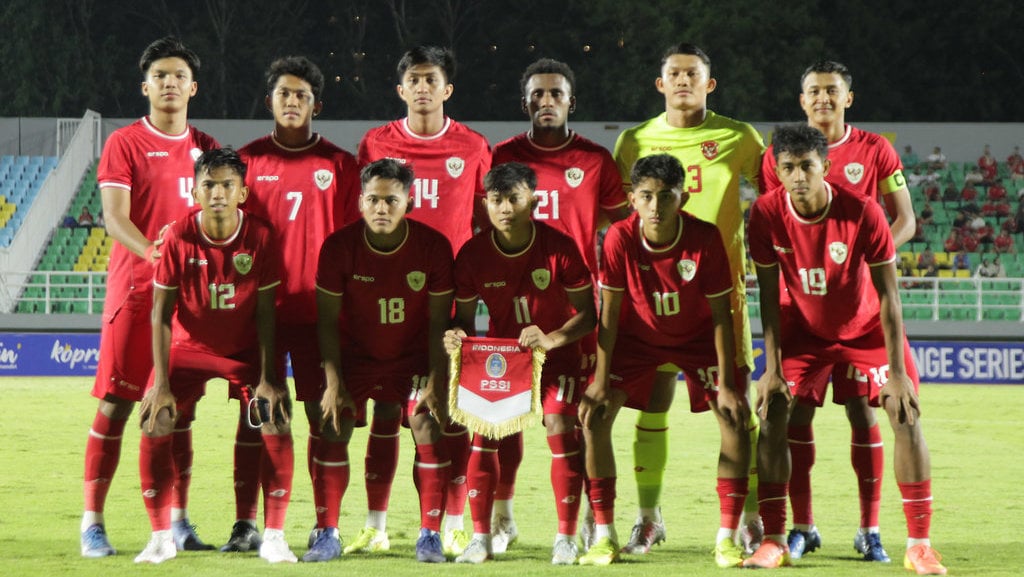 Timnas Indonesia U-20 lawan Yordania