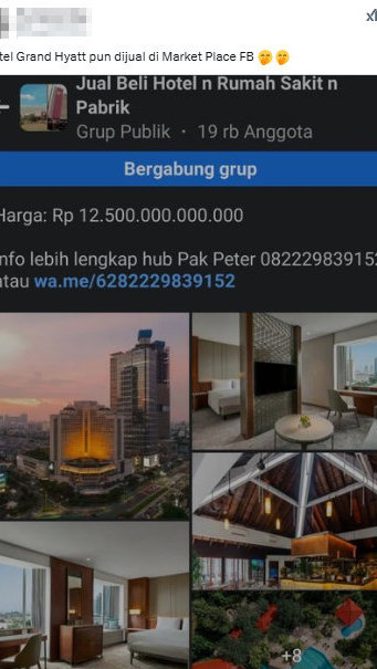 Foto Periksa Fakta Hotel Grand Hyatt