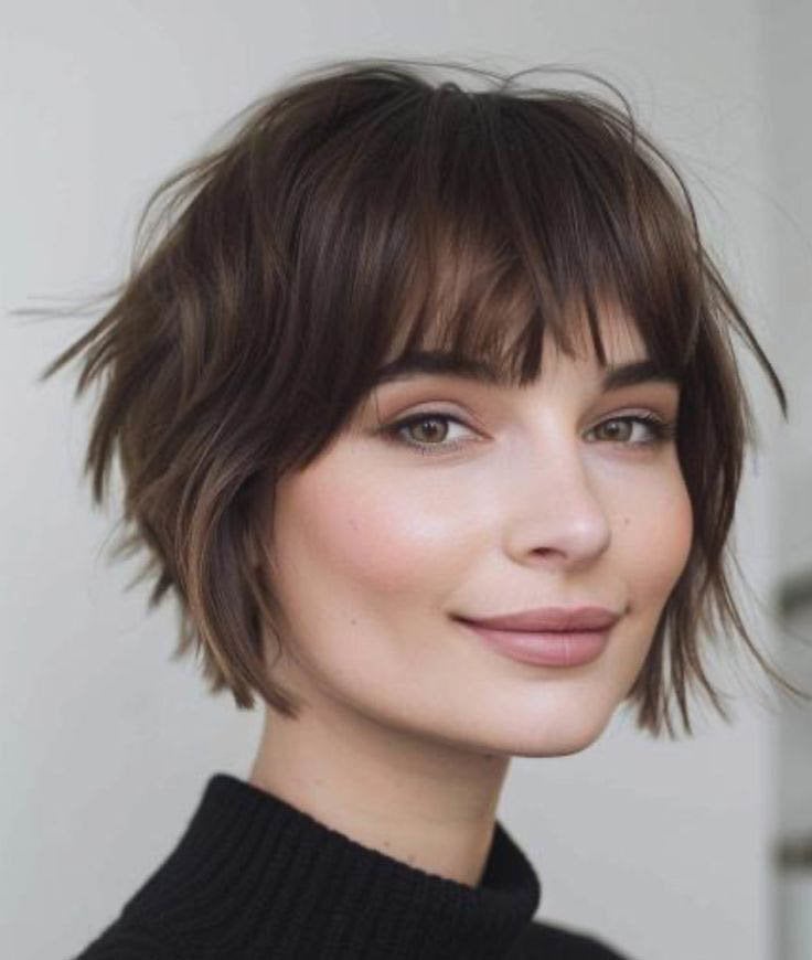 Asymmetrical bob