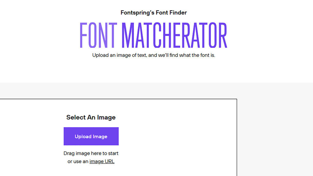 Font Spring Matcherator