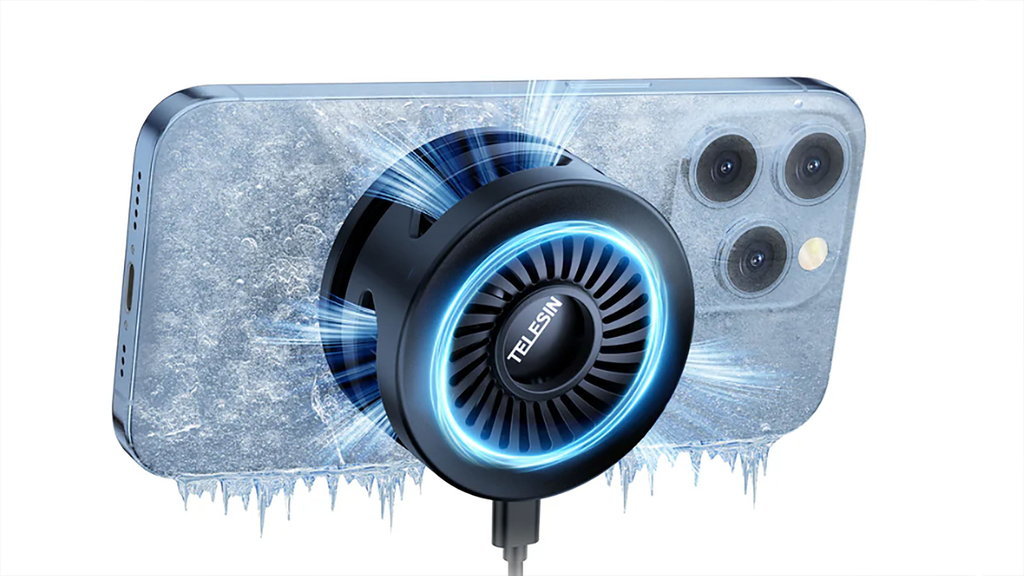 TELESIN Smartphone Cooling Fan Wireless 