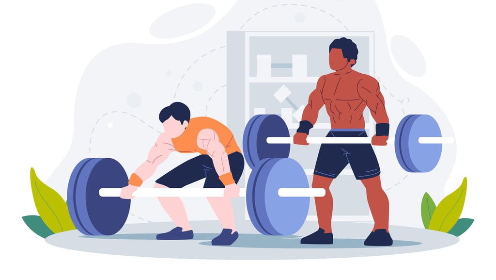 Ilustrasi Gym