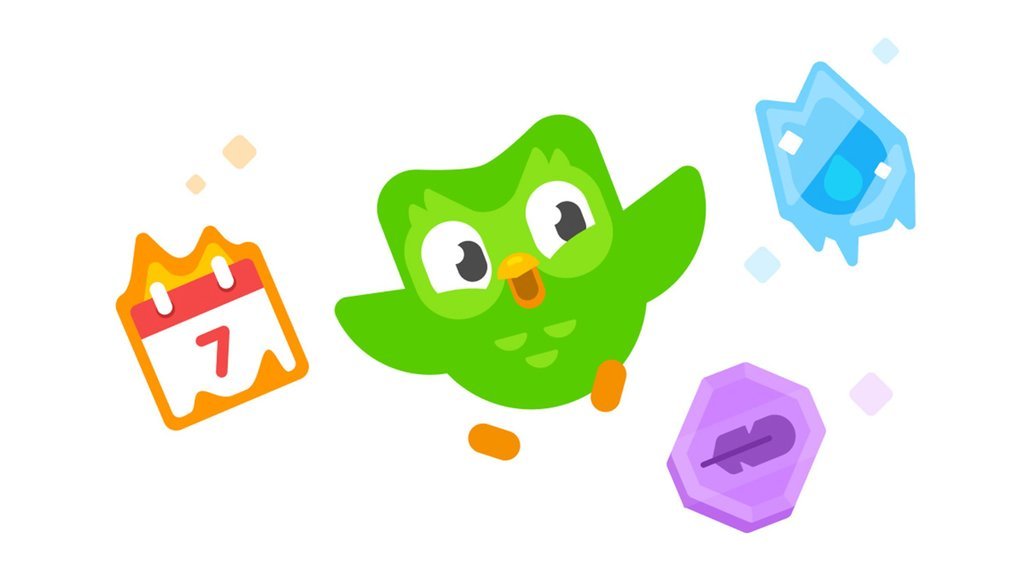 Maskot duolingo