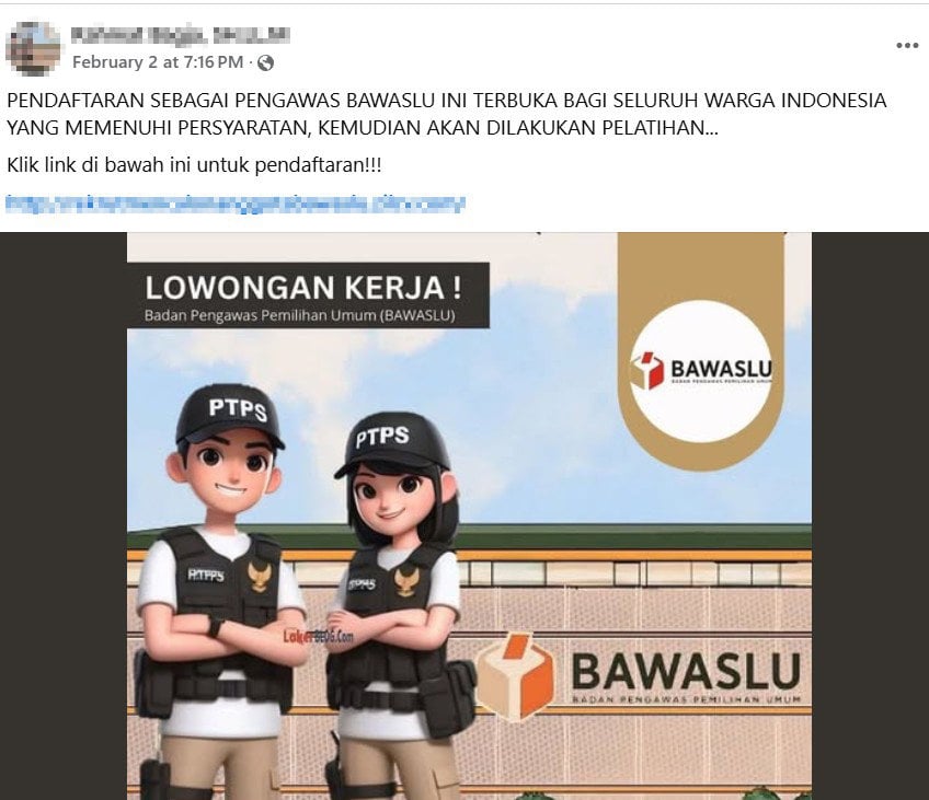 Foto Periksa Fakta anggota Bawaslu