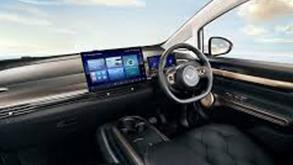 Interior mobil wuling new cloud ev