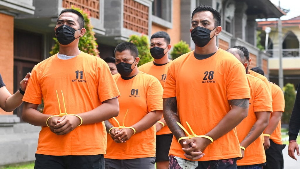 Pengungkapan kasus perkelahian di beach club Bali