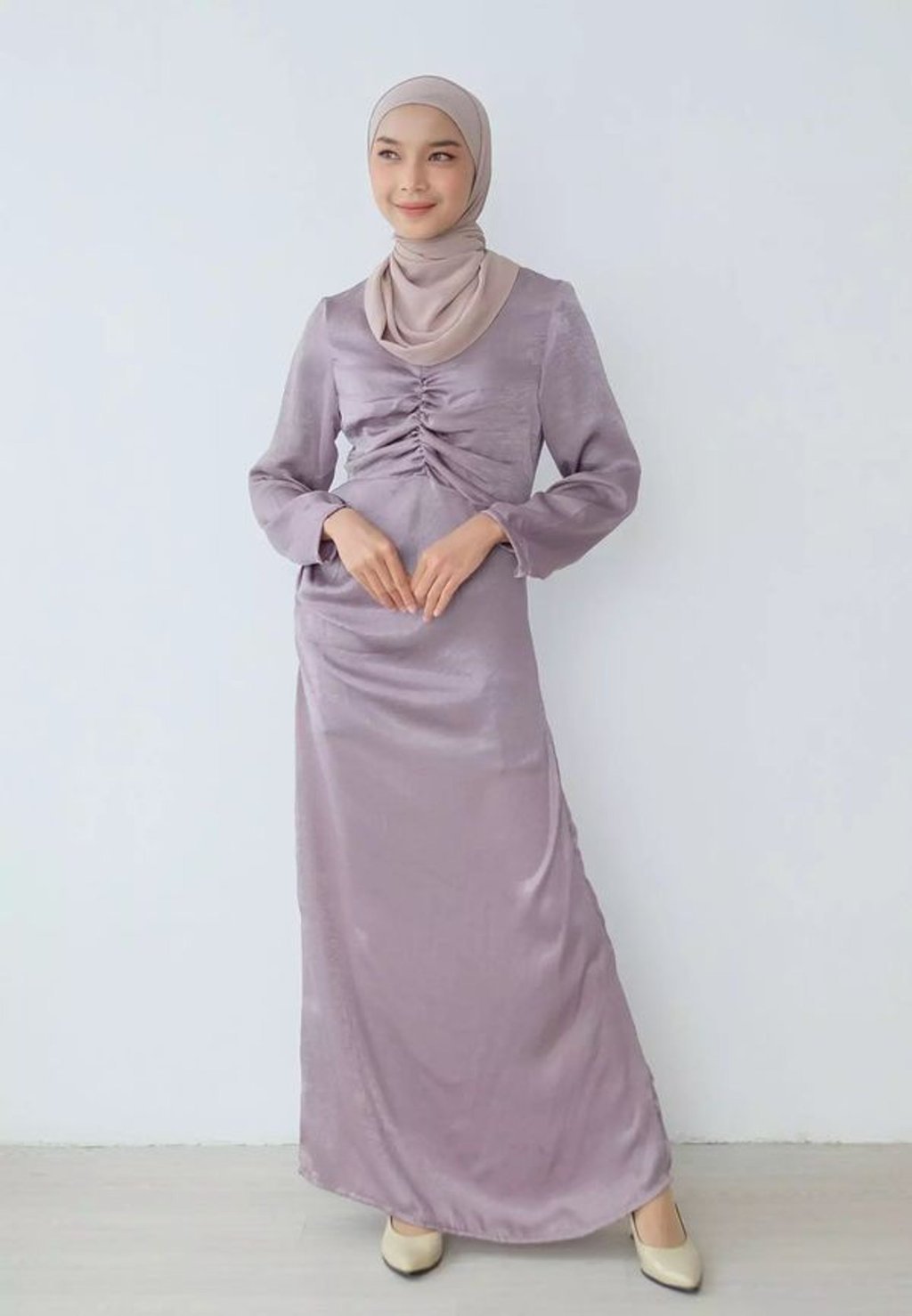 Baju Taro-Jilbab Khaki