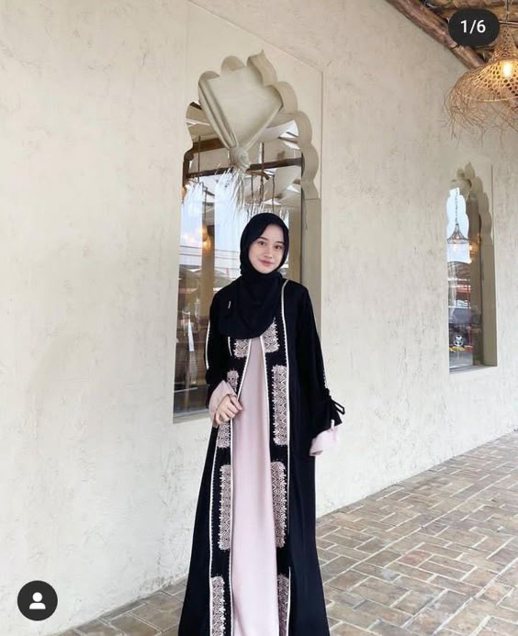 Dress Hitam ala Arab