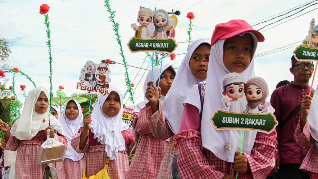 Pawai tarhib Ramadhan di Palangka Raya