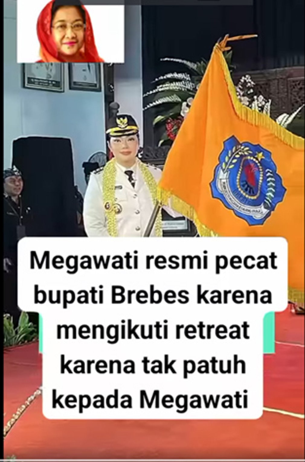 HEADER PERIKSA FAKTA Bupati Brebes Dipecat PDIP 