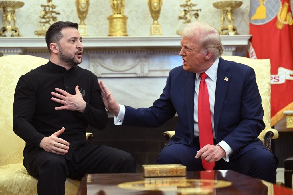 Trump bertemu Zelensky