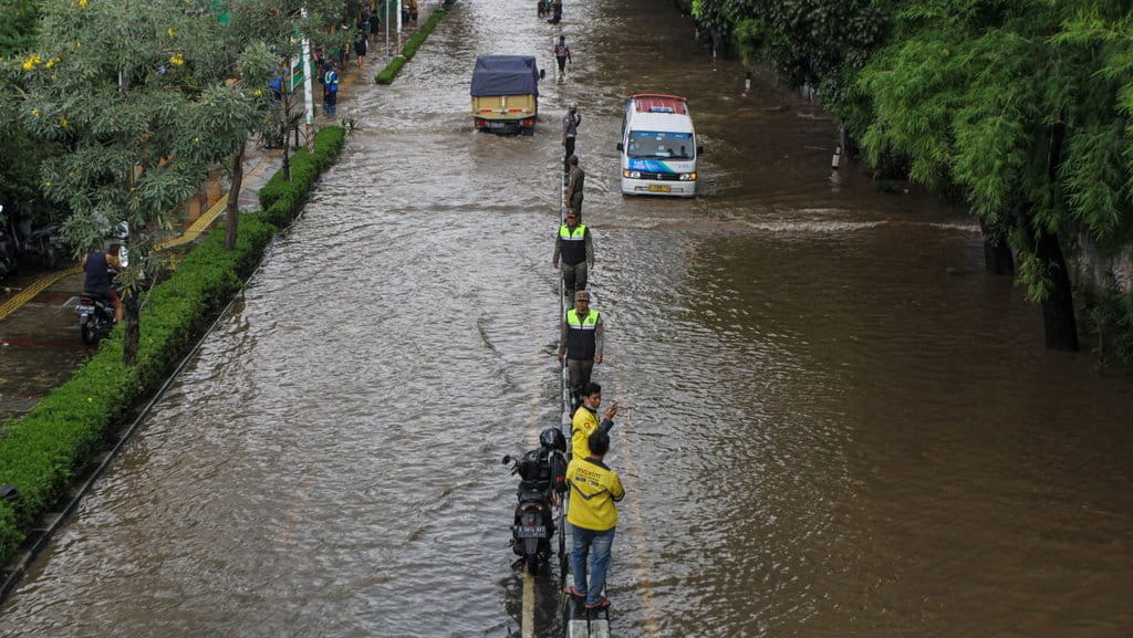 Banjir di Kebon Jeruk Jakarta