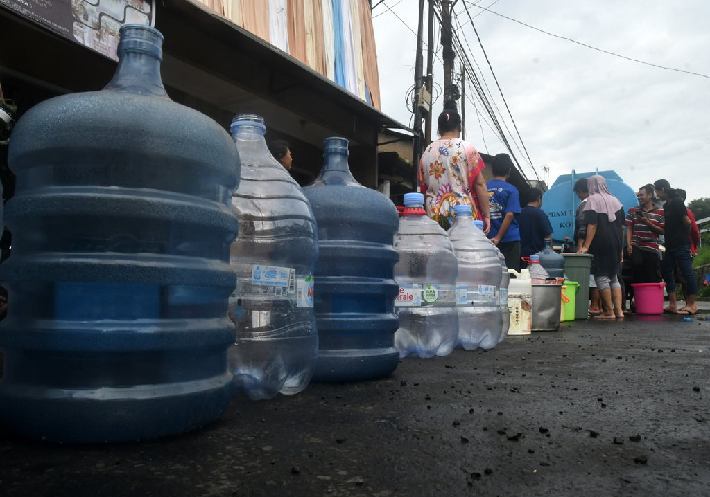 Distribusi air bersih di Kota Bogor