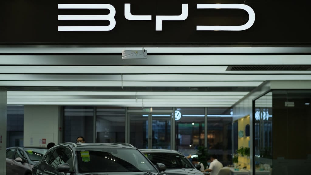 ilustrasi BYD Automobile. foto/istockphoto ilustrasi BYD Automobile