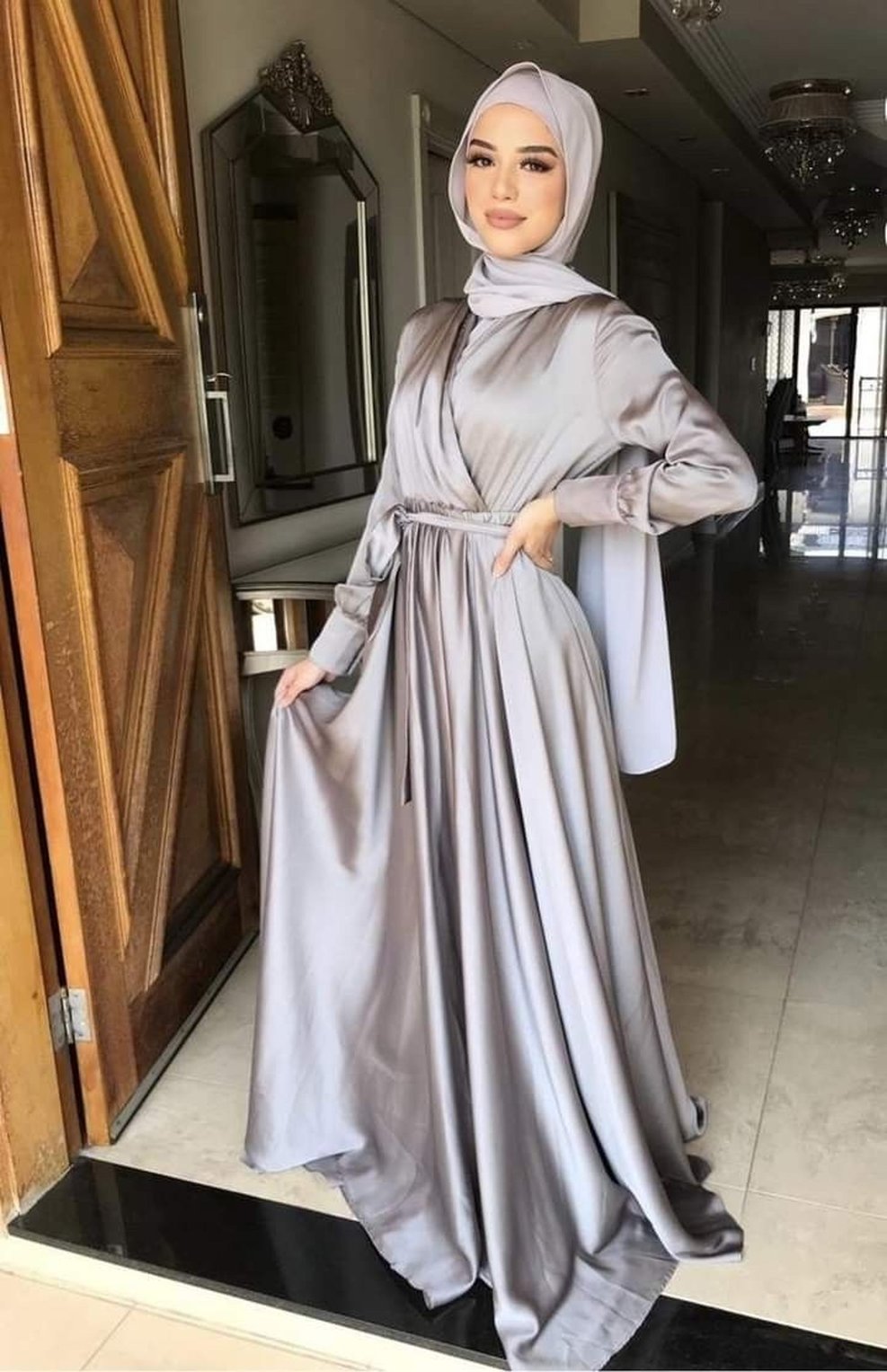 Gamis Silver Putih