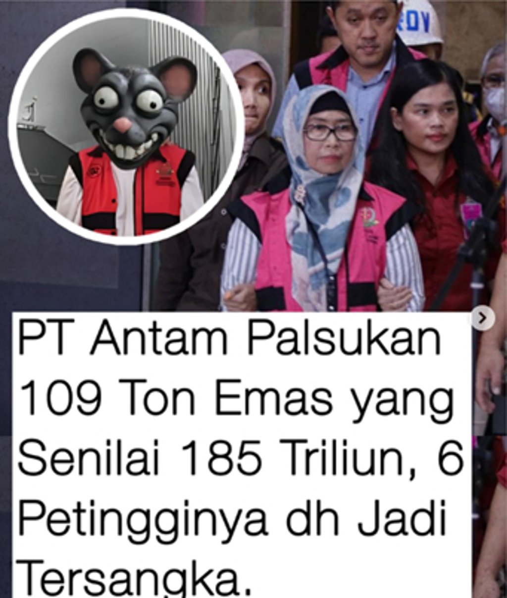 Header periksa Fakta PT Antam Edarkan Emas Palsu