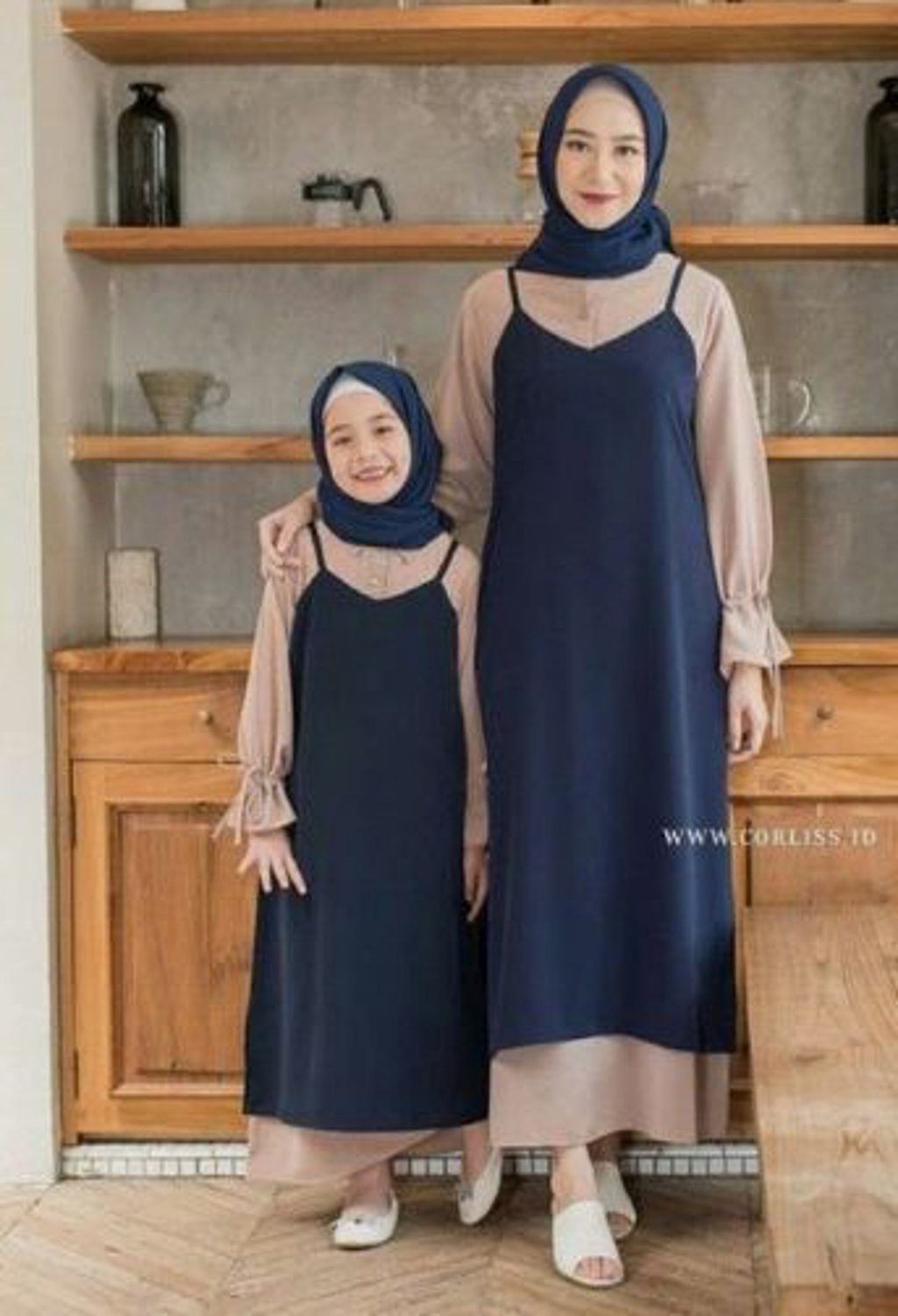 Gamis Kekinian Couple Ibu dan Anak