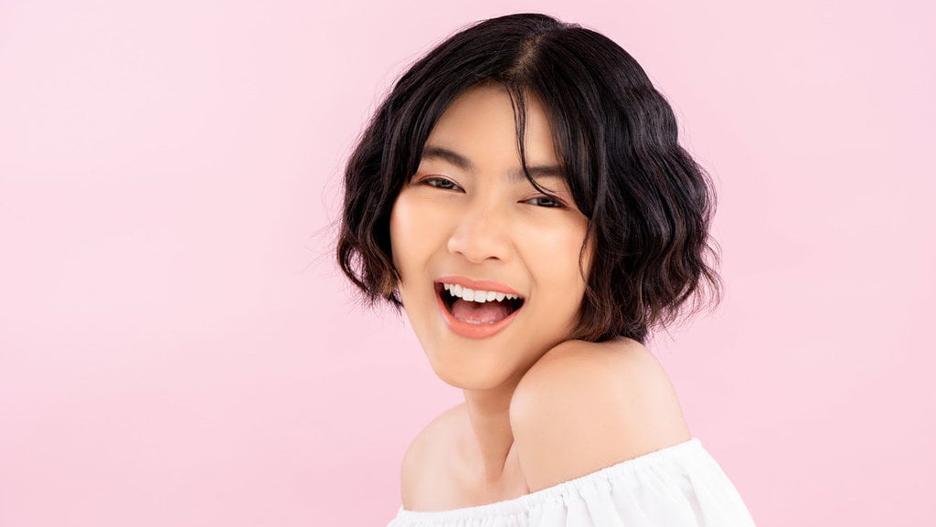 model rambut wanita korea