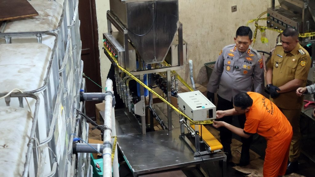 Polisi ungkap kasus produksi Minyakita palsu di Kabupaten Bogor