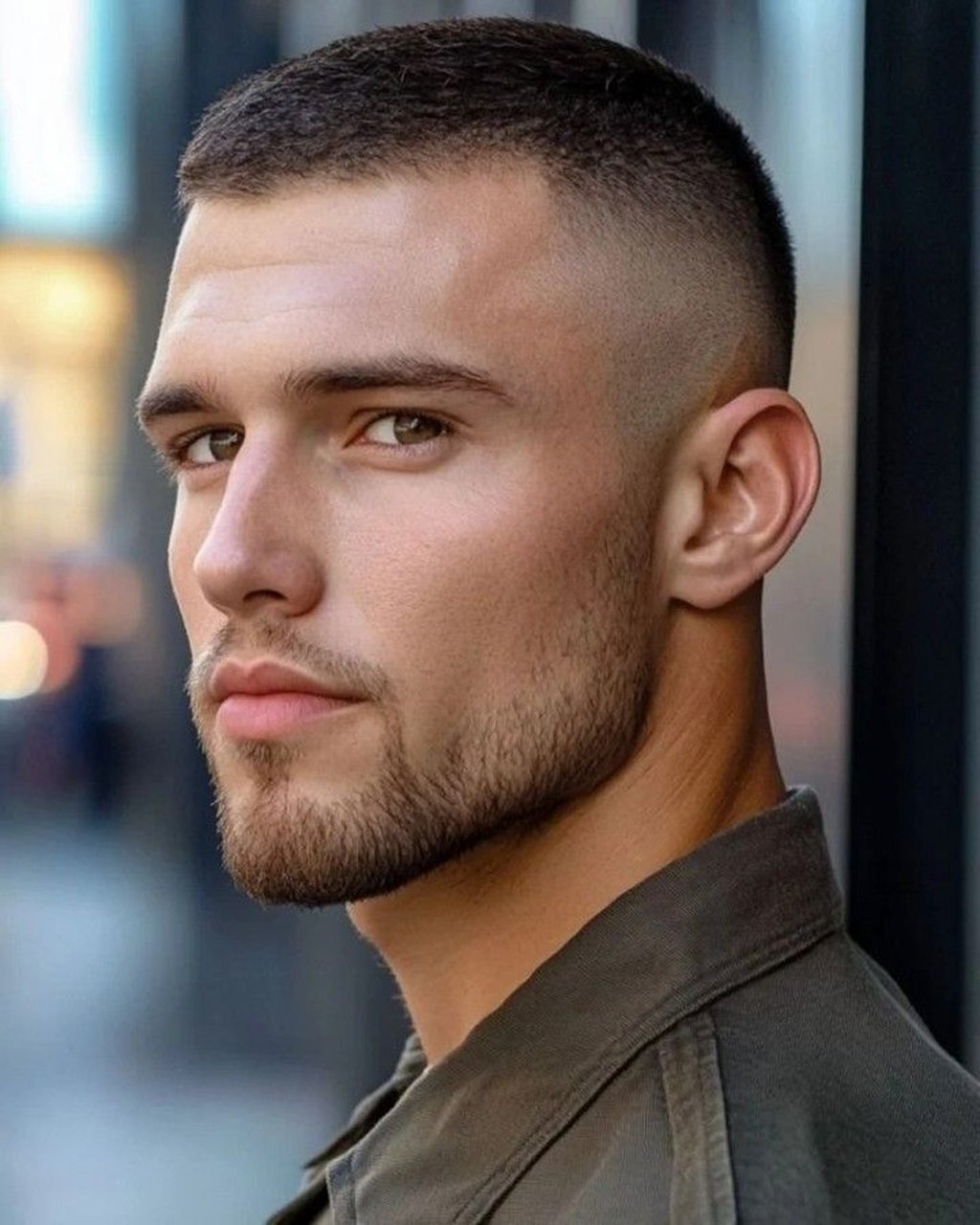 Buzz Cut Low Fade