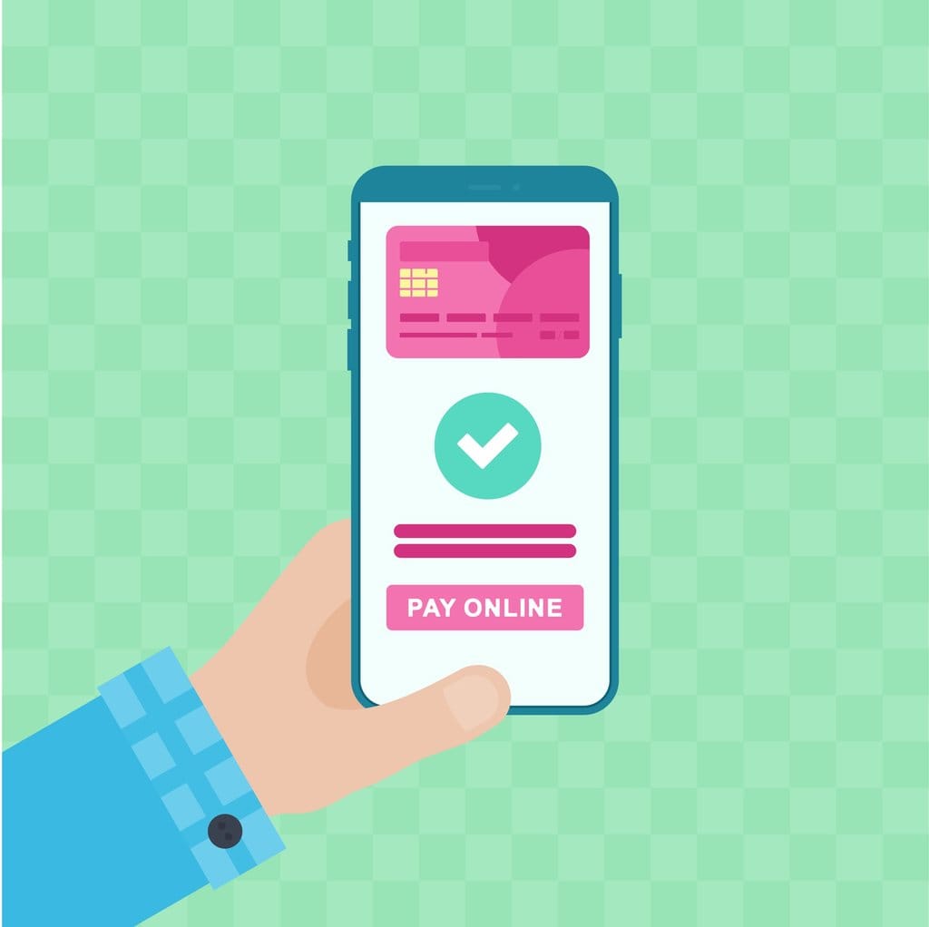 Ilustrasi meminjam uang secara online