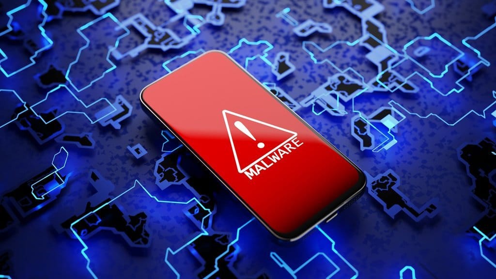 Ilustrasi virus malware