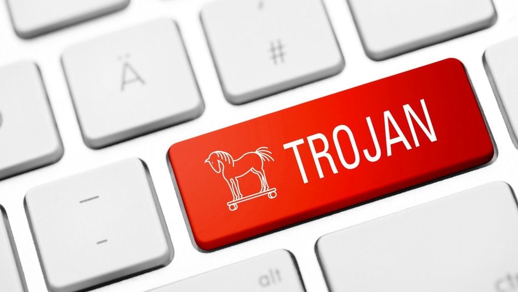 Ilustrasi virus trojan