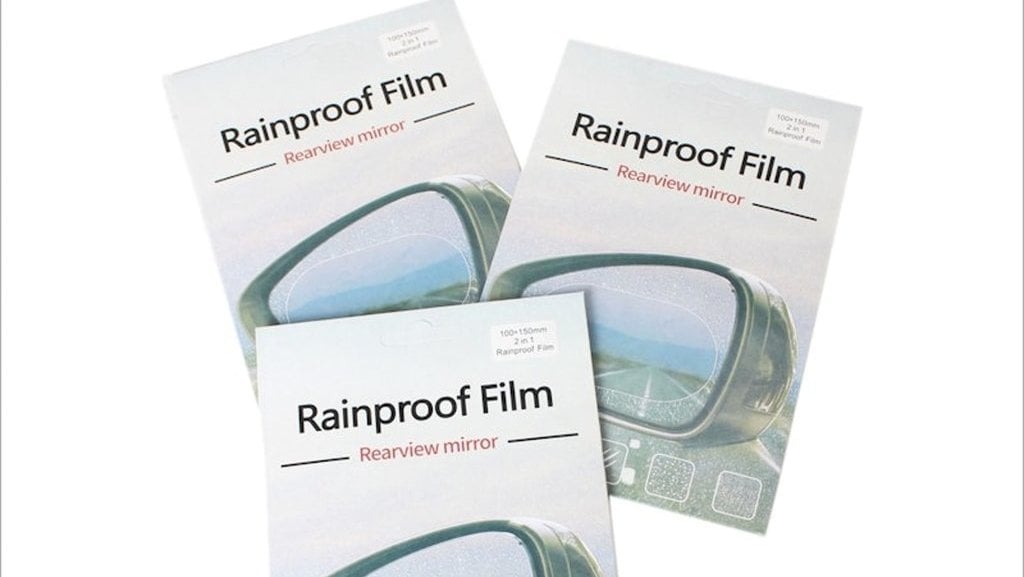 Stiker Kaca Film Rain Proof