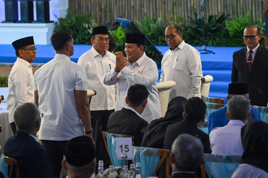 Pertemuan Presiden dengan para rektor