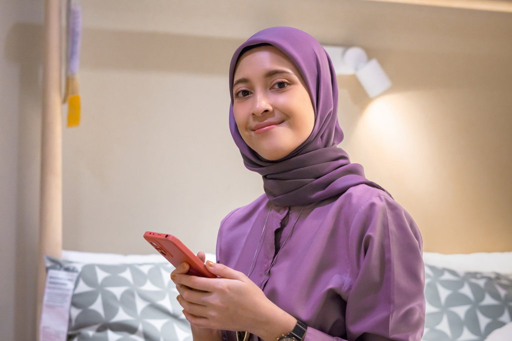 Ilustrasi browsing internet.