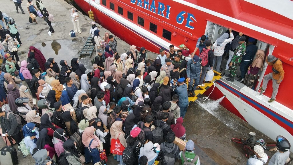 Mudik awal antarpulau di Sulawesi Tenggara