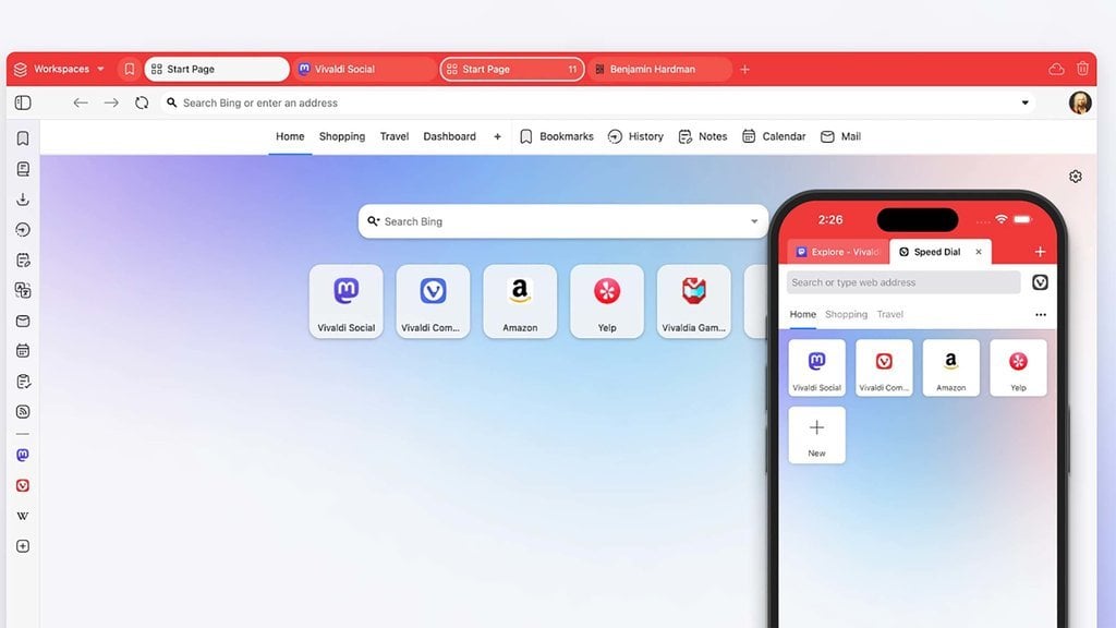 Browser Vivaldi