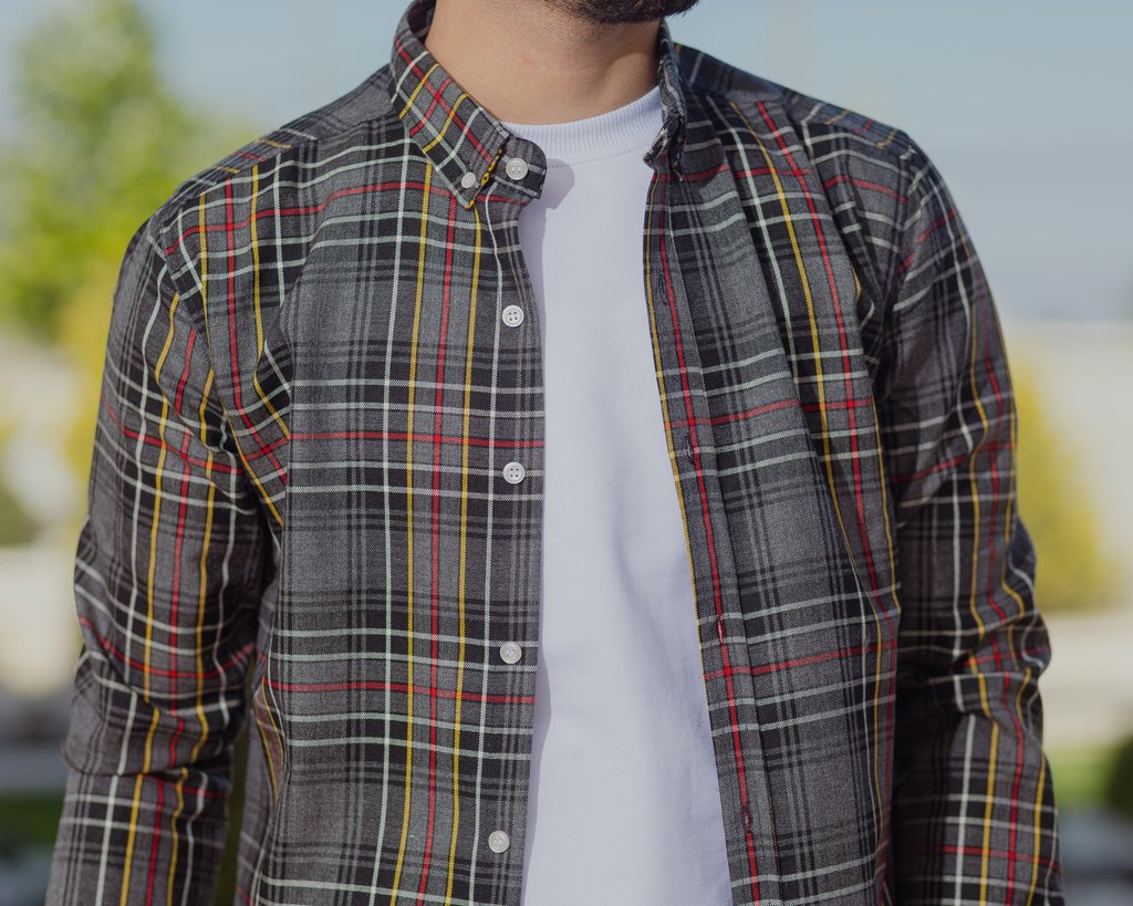 Outfit Bukber Outer Flanel