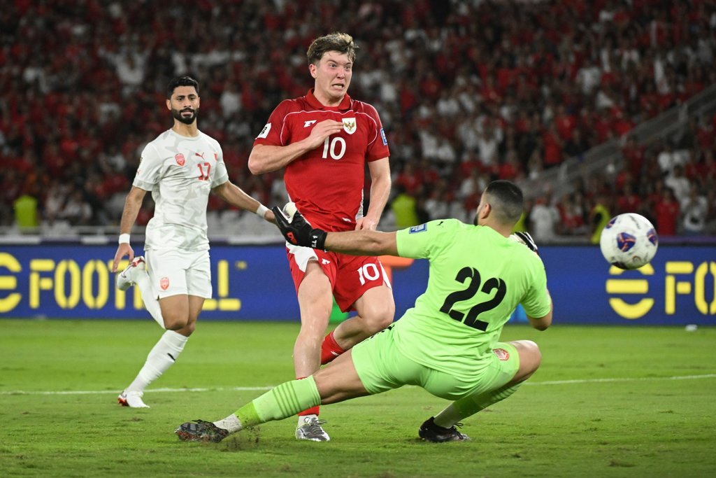 Timnas Indonesia lawan Timnas Bahrain