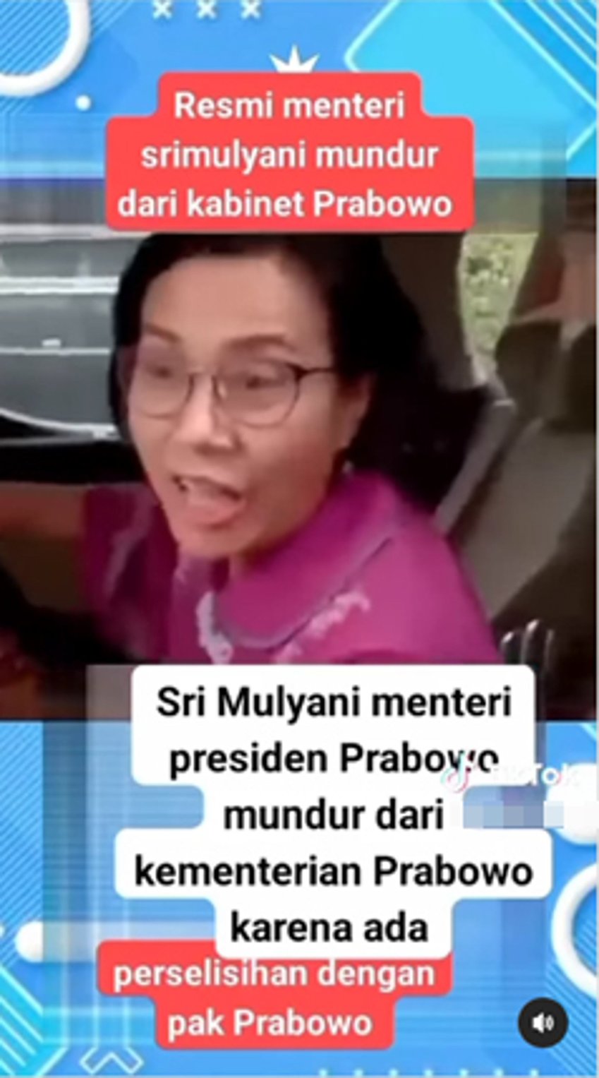 HEADER PERIKSA FAKTA Hoaks Sri Mulyani 