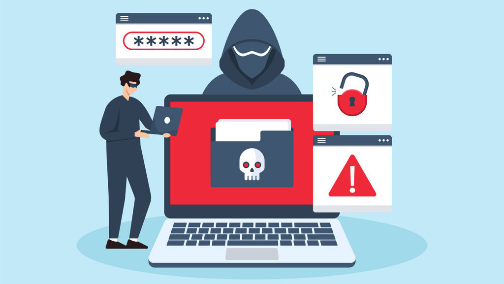 Ilustrasi Penipuan Online. FOTO/iStockphoto Ilustrasi serangan siber Korea Utara