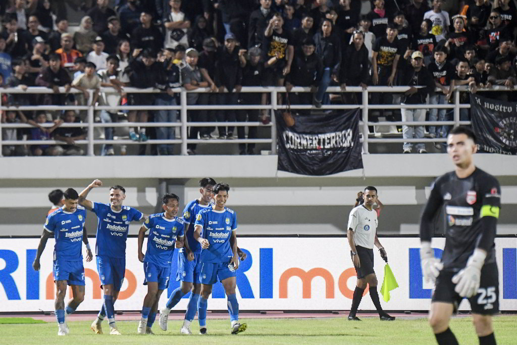 Borne FC Samarinda imbang lawan Persib Bandung