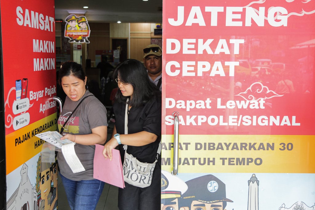 Program pemutihan pajak kendaraan di Jawa Tengah