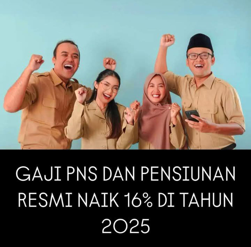 Header Periksa Fakta Tidak Benar Pemerintah Naikan Gaji PNS Sebesar 16%. Periksa Fakta Gaji PNS