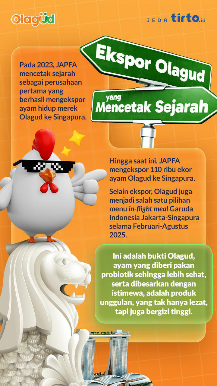 Ekspor Olagud yang Mencetak Sejarah