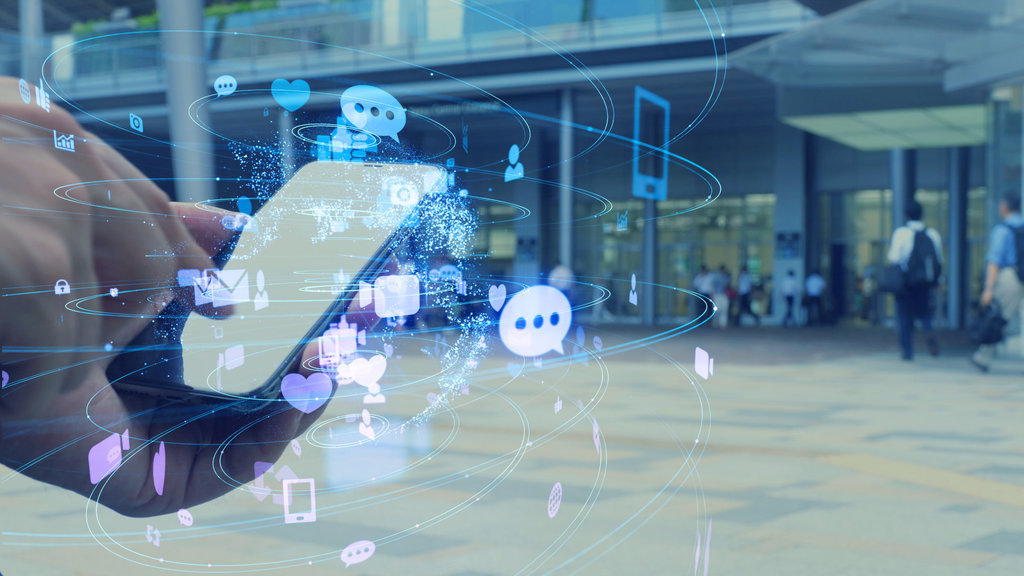 Ilustrasi POp Up Hp. foto/istockphoto Ilustrasi Pop Up Hp