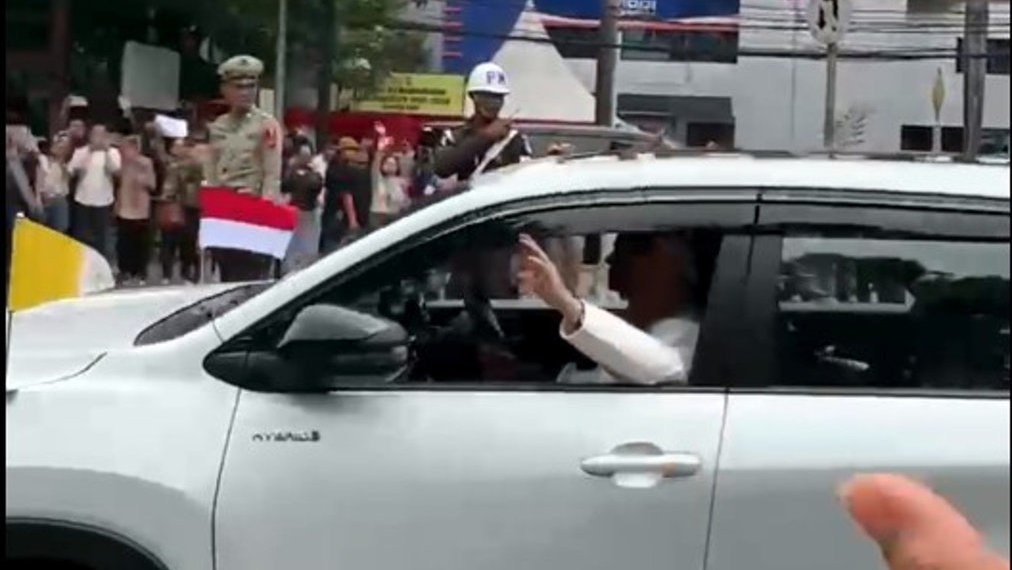Pertemuan dengan Paus.Foto/dok. pribadi Dian Pramana Newsplus Paus