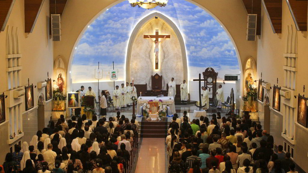 Misa Requiem mendoakan Paus Fransiskus di Medan
