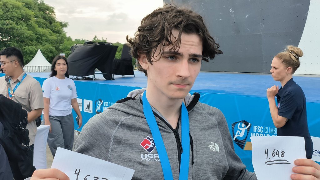 Samuel Watson di IFSC World Cup 2025 